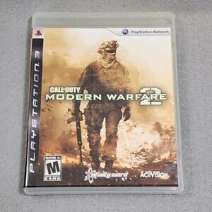 Call Of Duty Modern Warfare 2 PlayStation 3 (2009 PS3) Complete - Untested